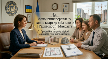 🏗️ Узаконення перепланування квартир «під ключ» | Техпаспорт | Миколаїв