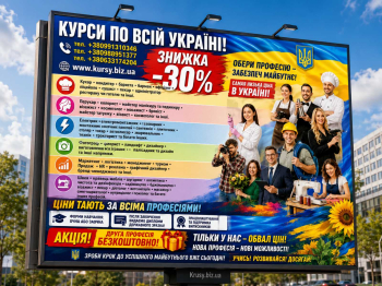 Курси зварника, електрика, кухара, сантехніка, слюсаря