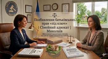 ⚖️ Позбавлення батьківських прав «під ключ» | Сімейний адвокат | Миколаїв