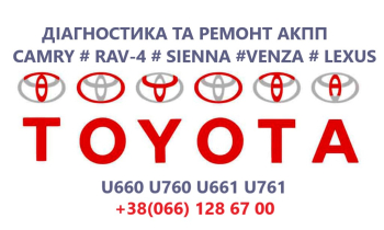 Ремонт АКПП Toyota Camry Venza Siena Rav-4 # U660 U760# 3050033600