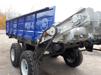 Розкидач органічних добрив РОУ-6