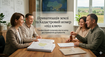 🏗️ Приватизація землі та Кадастровий номер «під ключ»