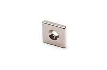 Магніт під потай 12x12x3mm 7/3 х 1 отвір